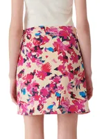 Melissa Frilly Printed Skirt