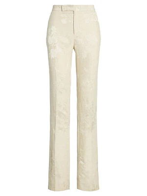 Seth Floral Jacquard Pants