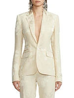 Parker Floral Jacquard Blazer