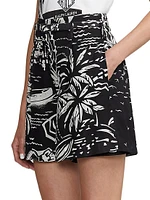 Keri Deco Beach Silk Shorts