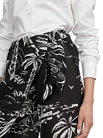 Yazmin Deco Beach Silk Pants