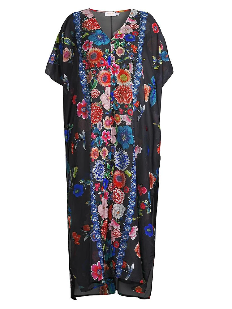 Evening Palace V-Neck Caftan