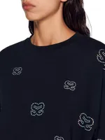 Cropped Double S Sweatshirt