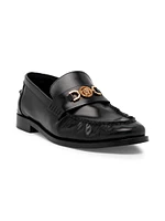 Medusa Leather Loafers