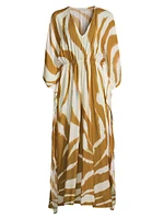 Destinos Crimped Cover-Up Kaftan