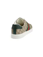 Ace GG Canvas Low-Top Sneakers