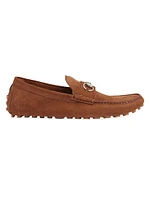 Byorn Suede Horsebit Loafers