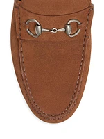 Byorn Suede Horsebit Loafers