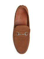 Byorn Suede Horsebit Loafers