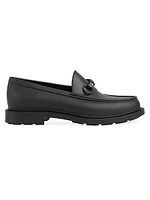 Enameled Horsebit Rubber Loafers