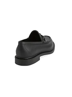 Enameled Horsebit Rubber Loafers