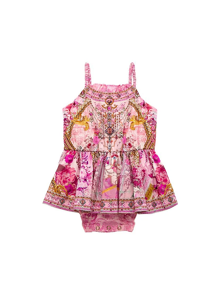 Baby Girl's Printed Jump Dress