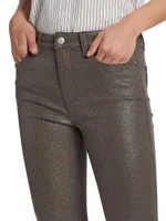 Claudine Glitter Kick-Flare Jeans