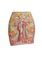 Floral Short Sarong