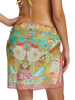 Floral Short Sarong