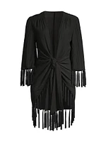 Stefie Fringed Cover-Up