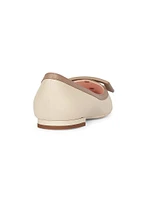 Gommettine Leather Ballet Flats