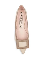 Gommettine Leather Ballet Flats