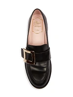 Viv Rangers 55MM Leather Loafer Pumps