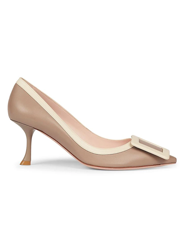 Viv The City 65MM Leather Pumps