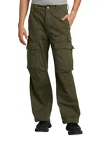 Twill Cargo Slim-Fit Pants