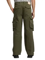 Twill Cargo Slim-Fit Pants