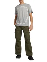 Twill Cargo Slim-Fit Pants