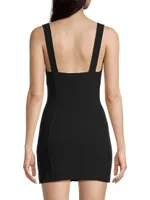 Sybil Panelled Bustier Minidress