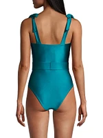 Sydney One-Piece Belted Swimsuit