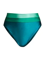 Heidi Colorblocked Bikini Bottom