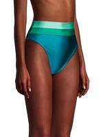 Heidi Colorblocked Bikini Bottom