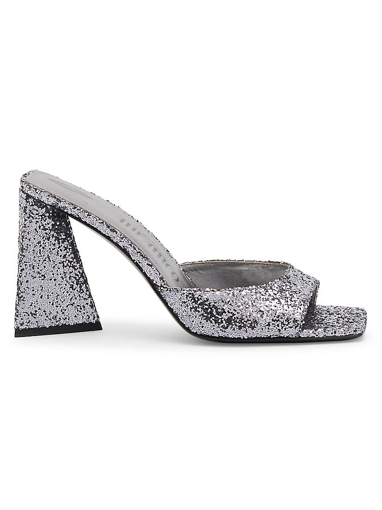 Mini Devon 85MM Glitter Mules