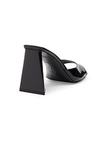 Mini Devon 85MM Patent Leather Mules