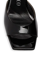 Mini Devon 85MM Patent Leather Mules