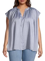 Finch Short-Sleeve Blouse