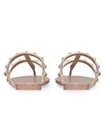 Rockstud Flat Rubber Sandal