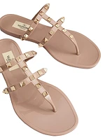 Rockstud Flat Rubber Sandal