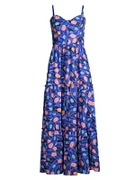 Diving Into Dreams Suzie Boreal Maxi Dress