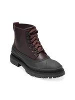 Stratton Shroud Leather Lug-Sole Boots