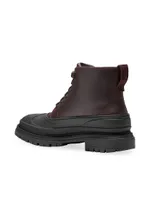 Stratton Shroud Leather Lug-Sole Boots