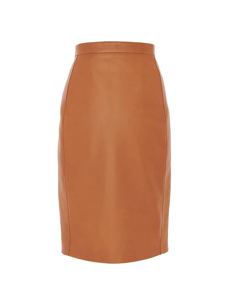 Pencil Skirt Lambskin