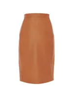 Pencil Skirt Lambskin