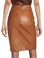 Pencil Skirt Lambskin