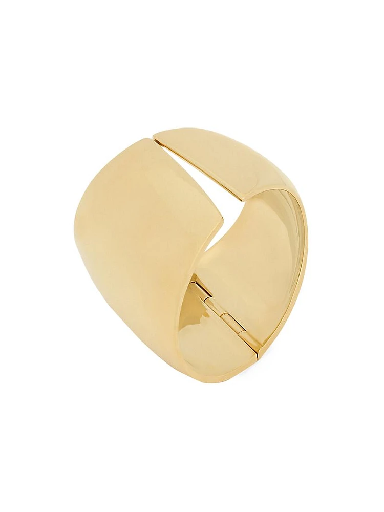 Asymmetrical Split Cuff Metal