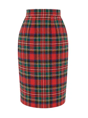 Pencil Skirt Tartan