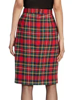 Pencil Skirt Tartan