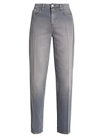 Jones Ultra High-Rise Straight-Leg Jeans