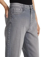 Jones Ultra High-Rise Straight-Leg Jeans