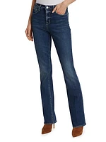 Selma High-Rise Baby Boot-Cut Jeans