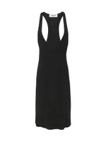 Racerback Dress Shiny Jersey